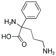 2-PHENYLORNITHINE 结构式