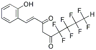 (1E)-6,6,7,7,8,8,9,9-Octafluoro-1-(2-hydroxyphenyl)non-1-ene-3,5-dione 结构式