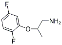 2-(2,5-DIFLUORO-PHENOXY)-PROPYLAMINE 结构式