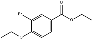 3-溴-4-乙氧基苯甲酸乙酯 结构式