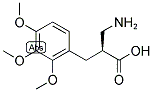 (S)-2-AMINOMETHYL-3-(2,3,4-TRIMETHOXY-PHENYL)-PROPIONIC ACID 结构式