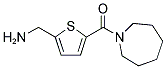 [5-(1-AZEPANYLCARBONYL)-2-THIENYL]METHANAMINE 结构式