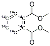 DIMETHYL PHTHALATE, [RING-14C(U)] 结构式