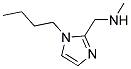 (1-BUTYL-1 H-IMIDAZOL-2-YLMETHYL)-METHYL-AMINE 结构式