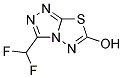 3-(DIFLUOROMETHYL)[1,2,4]TRIAZOLO[3,4-B][1,3,4]THIADIAZOL-6-OL 结构式