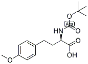 (R)-2-TERT-BUTOXYCARBONYLAMINO-4-(4-METHOXY-PHENYL)-BUTYRIC ACID 结构式
