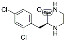 (S)-3-(2,4-DICHLORO-BENZYL)-PIPERAZIN-2-ONE 结构式