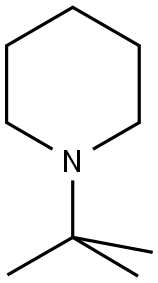 1-叔丁基哌嗪 结构式