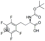 (R)-2-TERT-BUTOXYCARBONYLAMINO-4-PENTAFLUOROPHENYL-BUTYRIC ACID 结构式