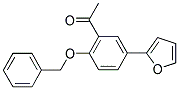 1-(2-BENZYLOXY-5-FURAN-2-YL-PHENYL)-ETHANONE 结构式