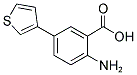 2-AMINO-5-(3-THIENYL)BENZOIC ACID 结构式