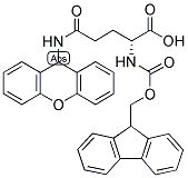 FMOC-D-GLN(XAN)-OH 结构式