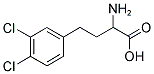 2-AMINO-4-(3,4-DICHLORO-PHENYL)-BUTYRIC ACID 结构式