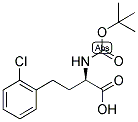 (R)-2-TERT-BUTOXYCARBONYLAMINO-4-(2-CHLORO-PHENYL)-BUTYRIC ACID 结构式