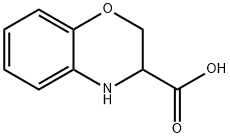 3,4-二氢-2H-苯并[B][1,4]噁嗪-3-羧酸 结构式