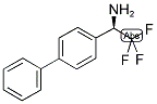 (1R)-2,2,2-TRIFLUORO-1-(4-PHENYLPHENYL)ETHYLAMINE 结构式