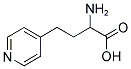 2-氨基-4-(4-吡啶基)丁酸 结构式