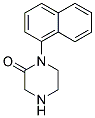 1-NAPHTHALEN-1-YL-PIPERAZIN-2-ONE 结构式