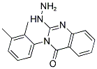 3-(2,3-Dimethylphenyl)-2-hydrazinoquinazolin-4(3H)-one 结构式