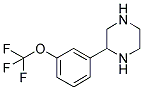 2-(3-TRIFLUOROMETHOXY-PHENYL)-PIPERAZINE 结构式