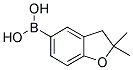 2,2-DIMETHYL-2,3-DIHYDRO-1-BENZOFURAN-5-YLBORONIC ACID 结构式