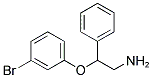 2-(3-BROMO-PHENOXY)-2-PHENYL-ETHYLAMINE 结构式