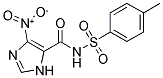 N-[(4-METHYLPHENYL)SULFONYL]-4-NITRO-1H-IMIDAZOLE-5-CARBOXAMIDE 结构式