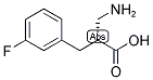 (R)-2-AMINOMETHYL-3-(3-FLUORO-PHENYL)-PROPIONIC ACID 结构式