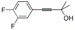 4-(3,4-DIFLUOROPHENYL)-2-METHYL-3-BUTYN-2-OL 结构式