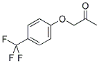 1-(4-TRIFLUOROMETHYLPHENOXY)-2-PROPANONE 结构式