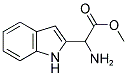 AMINO-(1H-INDOL-2-YL)-ACETIC ACID METHYL ESTER 结构式