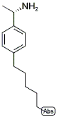 (S)-1-(4-HEXYLPHENYL)ETHANAMINE 结构式