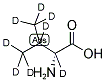 D-缬氨酸-D8 结构式