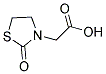 (2-OXO-1,3-THIAZOLIDIN-3-YL)ACETIC ACID 结构式