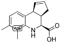 (3AR,4S,9BS)-6,7-DIMETHYL-3A,4,5,9B-TETRAHYDRO-3H-CYCLOPENTA[C]QUINOLINE-4-CARBOXYLIC ACID 结构式