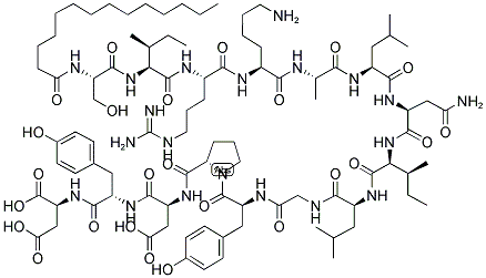 激活剂多肽G-PROTEIN ΒΓ BINDING PEPTIDE 结构式