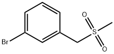 3-BROMOBENZYLMETHYLSULFONE 结构式