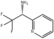(1R)-2,2,2-TRIFLUORO-1-(2-PYRIDYL)ETHYLAMINE 结构式