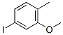 4-IODO-2-METHOXYTOLUENE 结构式