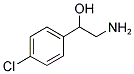 2-AMINO-1-(4-CHLOROPHENYL)-1-ETHANOL 结构式