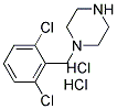 1-(2,6-DICHLOROBENZYL)PIPERAZINE DIHYDROCHLORIDE 结构式