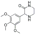 3-(3,4,5-TRIMETHOXY-PHENYL)-PIPERAZIN-2-ONE 结构式