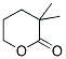 3,3-Dimethyl-tetrahydro-pyran-2-one 结构式