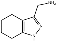 (4,5,6,7-四氢-1H-吲唑-3-基)甲胺 结构式