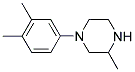 1-(3,4-DIMETHYLPHENYL)-3-METHYLPIPERAZINE 结构式