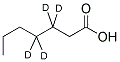 HEPTANOIC-3,3,4,4-D4 ACID 结构式