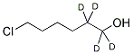 6-CHLORO-1-HEXYL-1,1,2,2-D4 ALCOHOL 结构式