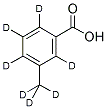 M-TOLUIC-D7 ACID 结构式