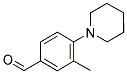 3-Methyl-4-piperidin-1-yl-benzaldehyde 结构式