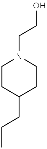 2-(4-PROPYL-PIPERIDIN-1-YL)-ETHANOL 结构式
